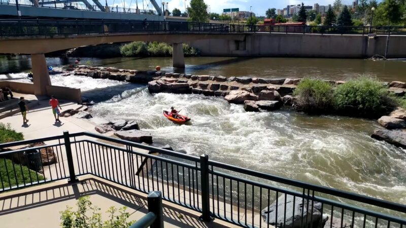 Kayaking and Canoeing Confluence Park Denver